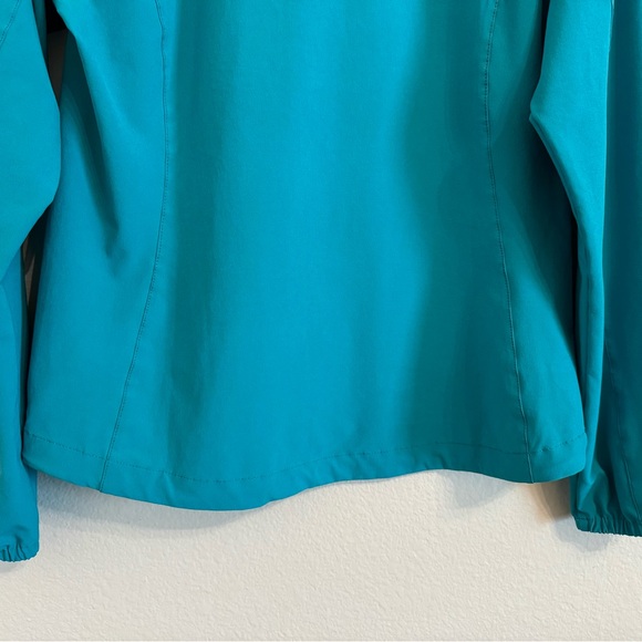 Patagonia Womens jacket Traverse Softshell Full Zip Lightweight Teal Blue M - Picture 11 of 14